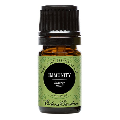 Immunity Synergy Blend Essential Oil - 5 ml by Edens Garden (Frankincense, Tea Tree, Rosemary, Lemon, Eucalyptus & Sweet Orange)