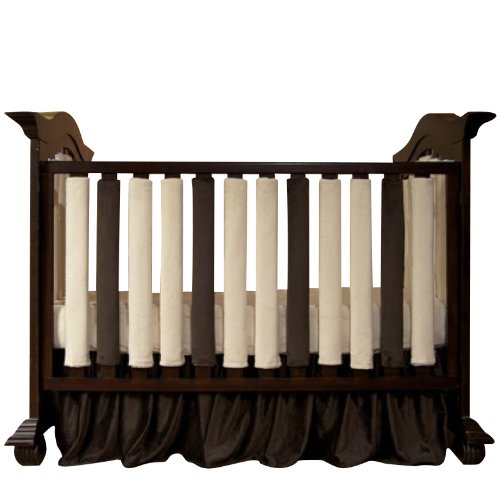 Go Mama Go designs Pack of 24 Wonder Bumpers, Cream & Chocolate