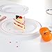 Rose Gold Dessert Plates 96 Pieces, Premium Heavyweight Dessert Plates 7.5