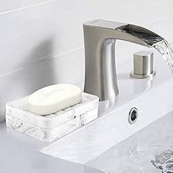 Luxspire Soap Dish Tray, Double Layer