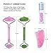 Jade Roller and Gua Sha Gift Set,4-in-1 Natural Rose Quartz and Real Jade Stone Face Massager kit,Anti-Aging Beauty Tools for Slimming,Toning and Firming Skin,Reduce Puffiness and Wrinklesthumb 2