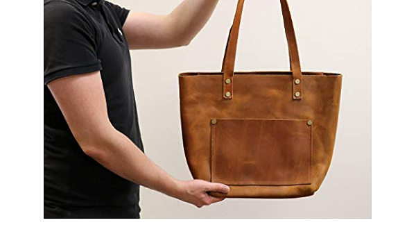 personalized tote bags leather