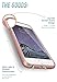 Smartish iPhone 6 Plus/6s Plus Wallet Case - Wallet Slayer Vol. 2 [Slim Protective Kickstand] Credit Card Holder for Apple iPhone 6s Plus/6 Plus (Silk) - Rose Gold