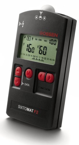 Gossen GO H264A Sixtomat F2 Light Meter f/Flash, Ambient, Cine and Reflective Metering (Black)