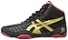ASICS JB Elite V2.0 GS Wrestling Shoe (Little Kid/Big Kid), Black/Olympic Gold/Red, 2 M US Little Kid