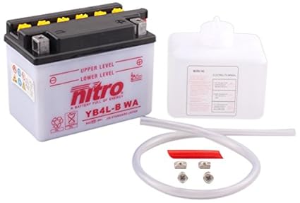 NITRO YB4L-B WA -N- Batteries Schwarz (Preis inkl. EUR 7,50 Pfand)