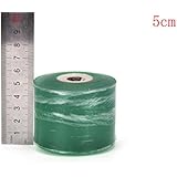 1 Roll Grafting Tape Moisture Barrier Stretchable Clear Floristry Film Bio-degradable,1.97inch by Crqes