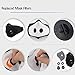 Infityle Dust Mask - Reusable Activated Carbon Dustproof Masks with Extra Filter Cotton Sheet and Valves for Pollution,Anti Allergy, PM2.5, Running, Cycling,Woodworking