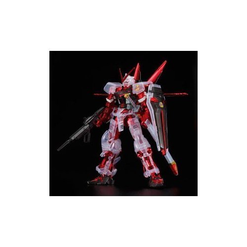 Gundam SEED - MBF-P02 Gundam Astray Red Frame : Flight Unit (Plated Frame/Clear Armor Ver.) (HG) by Bandai