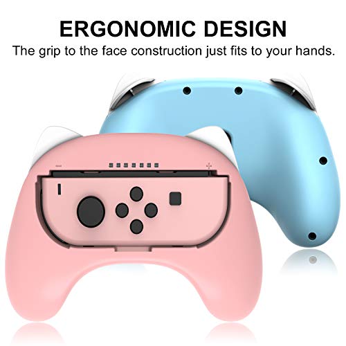 Switch Steering Wheel for Joycon Controller,Hand Grips for Nintendo