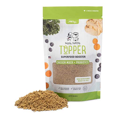 iHeartDogs Dog Food Topper FreezeDried Raw Dog Food Seasoning Grain Free Superfood Meal