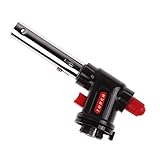 Butane Gas Blow Torch Auto Ignition Outdoor Welding BBQ Tool Burner Flamethrower