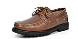 BRUNO MARC MODA ITALY HANKOK Men's Classy Fashion Icon Three-Eye Casual Loafers Boat shoes