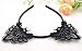 Bonnie Z. Leonardo Exquisite Sweet Lace Cat Ears Headband Black-Plastic