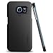 Spigen Thin Fit Shell Galaxy S6 Edge Case with SF Coated Non Slip Matte Surface and Full Top and Bottom Coverage for Galaxy S6 Edge 2015 - Smooth Black