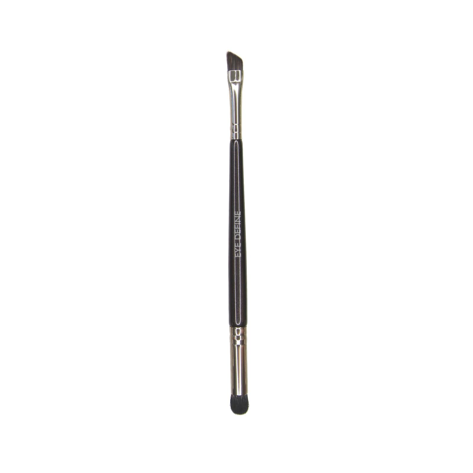 Double Ended Eye Define Brush – Vegan Liner & Brow Brush with Precision Tips for Mature Sensitive Eyes