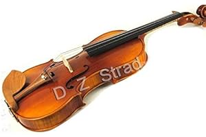 D Z Strad Viola Model N2011 with D Z Strad Bow, Case, Rosin and Shoulder Rest (15.5" - Size)