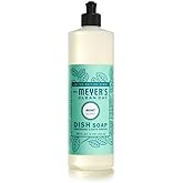 MRS. MEYER'S CLEAN DAY Liquid Dish Soap, Biodegradable Formula, Mint, 16 fl. Oz