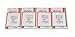 Home-X Self-Threading Needles. Set of 48 (4 Packages of 12)