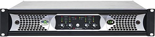 Ashly nXp1.54 Network 4-Channel 1.5KW Programmable-Output Power Amplifier w/ Protea DSP