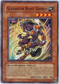Yu-Gi-Oh! - Gladiator Beast Darius (PTDN-EN031) - Phantom Darkness - Unlimited Edition - Common