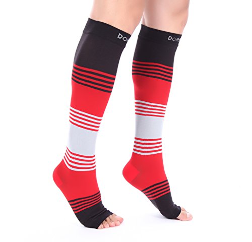 image for Doc Miller Premium Open Toe Compression Sleeve Dress Series 1 Pair 20-
