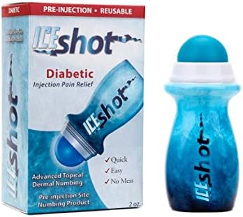 Iceshot Pre Injection Skin Numbing Pain Relief Device, 2 Ounce