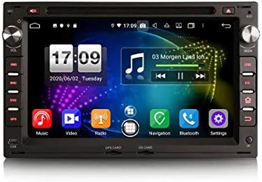 7インチandroid10 0カーステレオ Vwポロゴルフ用 4t5シートトレドibizapassat B5skodaサポートgpssat Nav Carplay Android Auto Bluetooth 新作 人気 Wifi Rom Tpms8コア4gbram Dsp Dab 64gb