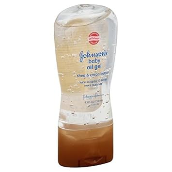 johnson baby oil gel shea and cocoa butter