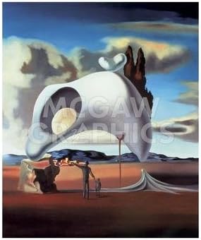 Atavistic Vestiges After the Rain, C.1934 - Poster by Salvador Dali (11 x 14)