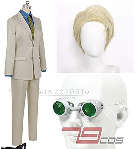 Amazon ウィッグ メガネ 付き 呪術廻戦 七海建人 ななみけんと コスプレ衣装風 コスプレ 仮装 通販