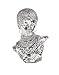 Deco 79 59573 Sculpture, Silver