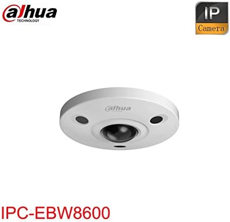 Dahua IPC-EBW8600 1.55mm 6M(3072x2048) HD Vandal-proof IR Network Fisheye Camera PoE IP67 Memory Slot ONVIF IP Camera English Version