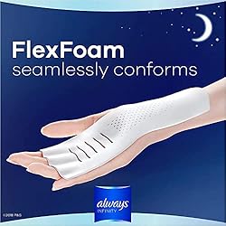 Always Infinity Feminine Pads For Women, Size 5