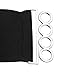 Modeway Women's Wide Stretch Belts Retro Fashion Elastic Cinch Corset Waist Belt For Women Dresses(Black S) A2-1