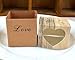 123Arts 100 pcs Candy Boxes Love Rustic Kraft Bonbonniere With Burlap Jute Shabby Chic Vintage Twine Wedding Favor Imitation Bark