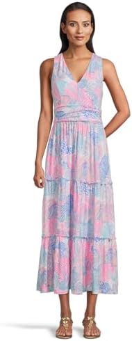pollie midi dress lilly pulitzer Lilly Pulitzer Pollie Midi Dress 12 Cay To My Heart NWT Smocked