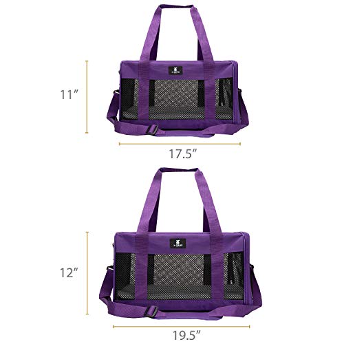 XZONE PET Cat Carrier Dog Carrier Pet Carrier for Small Medium Cats