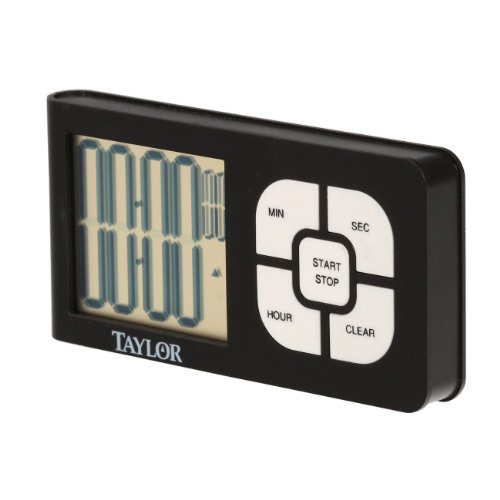 Taylor Precision Products Smooth Button Slim Digital Timer