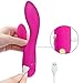 IMO Upgraded Rabbit G-spot Vibrator, Waterproof and Rechargeable Clitoris Vagina Vibrating Massager Sex Toy for Women or Couples