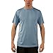 Vapor Apparel Men’s UPF 50+ UV Sun Protection Short Sleeve Performance T-Shirt for Sports and Outdoor Lifestyle, X-Large, Hydro