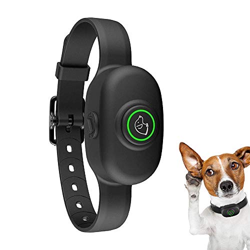 Moer Sky Dog Bark Collar- Anti Barking Collar Rechargeable- No Shock Bark Collar for Small Medium Large Dogs-Waterproof Bark Control Device