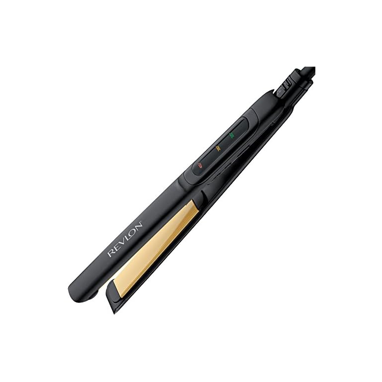 Revlon-Perfect-Straight-Smooth-Brilliance-Ceramic-Flat-Iron-1-inch Revlon Perfect Straight Smooth Brilliance Ceramic Flat Iron, 1 inch