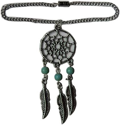 Glamerup: Silver-Plated Dream Catcher Doll Necklace - Handmade to Fit Most 18 inch Dolls