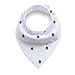 Bandana Bibs For Boys | 4 Pack | Absorbent Organic Cotton | Baby Bandana Drool Bibs Boy Pack by WZ Products