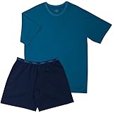 DUOMO Pijama Conjunto de Camiseta e Shorts, Masculino | Amazon.com.br