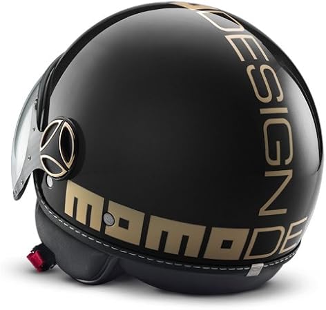 Casque momo design noir Clearance