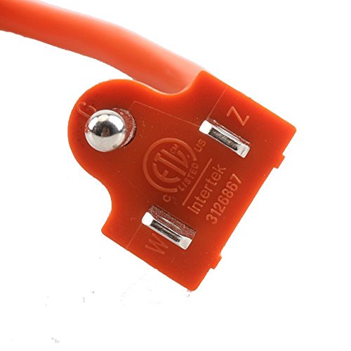 EPICORD 16/3 Vinyl Outdoor long Extension Cord 3 prong Heavy Duty for Indoor and Outdoor (50 Feet Orange)