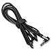 Replacement Audio Cable Cord Earla Tec Extension Wire for BOSE On-Ear 2 OE2 OE2i QC25 QC35 Soundlink SoundTrue Headphones, Replacement Audio Cable with Mic Only Compatible with PC, iPhone, iPad, iPod