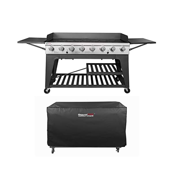 Royal-Gourmet-Event-8-Burner-BBQ-Propane-Gas-Grill-with-Cover-Picnic-or-Camping-Outdoor